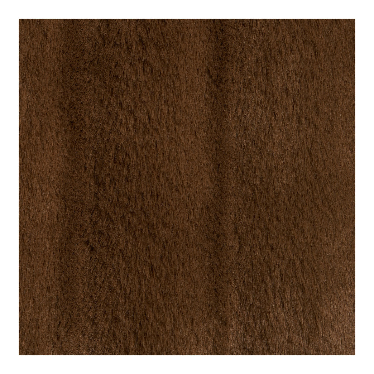Galena Kissen – Kunstfell Braun, 45 × 45 cm