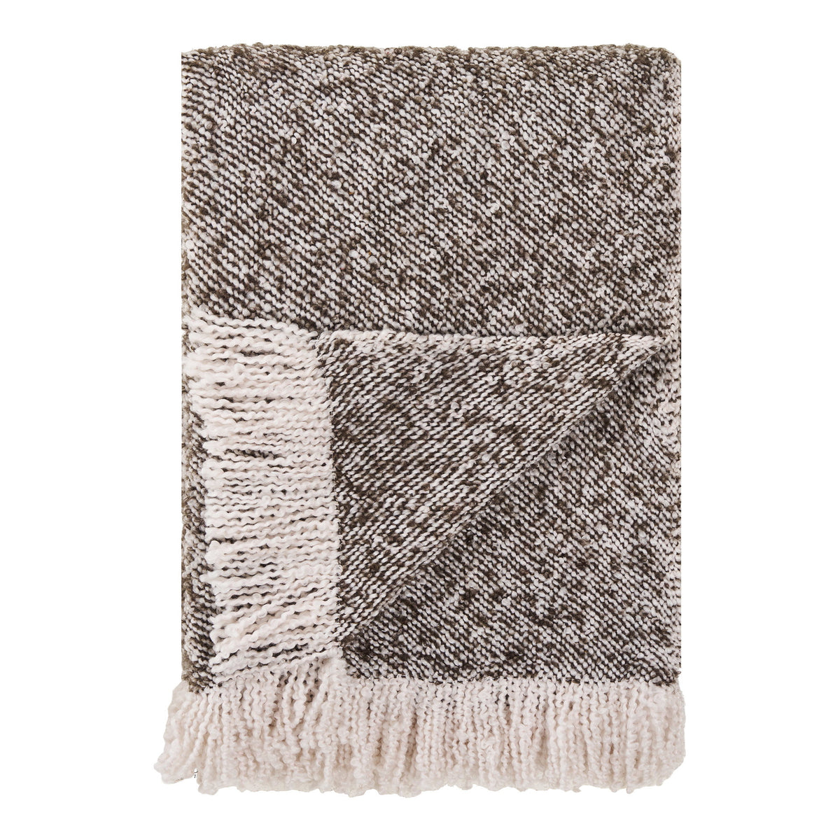 Sira Plaid, Beige/Braun