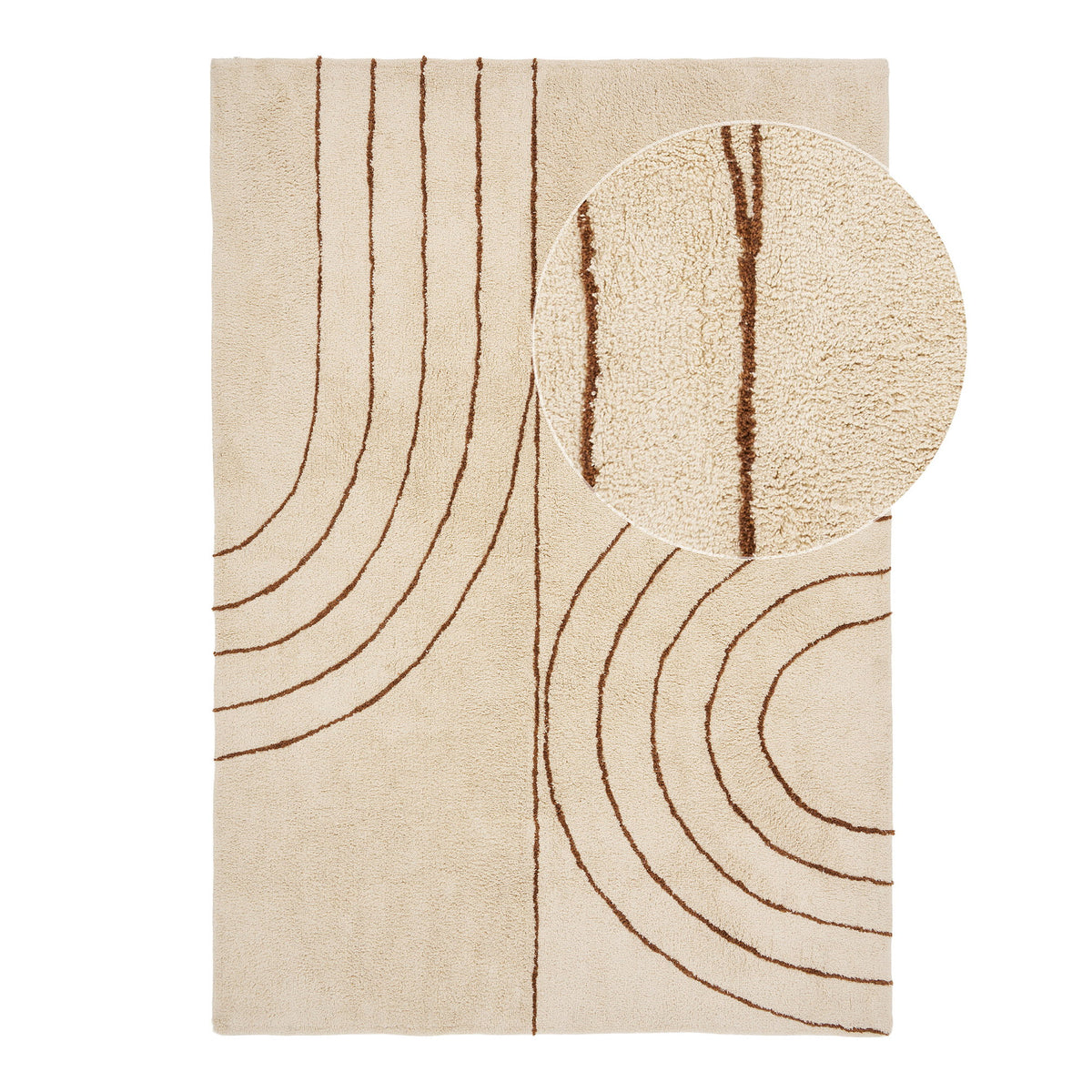 Tampa Teppich, Beige