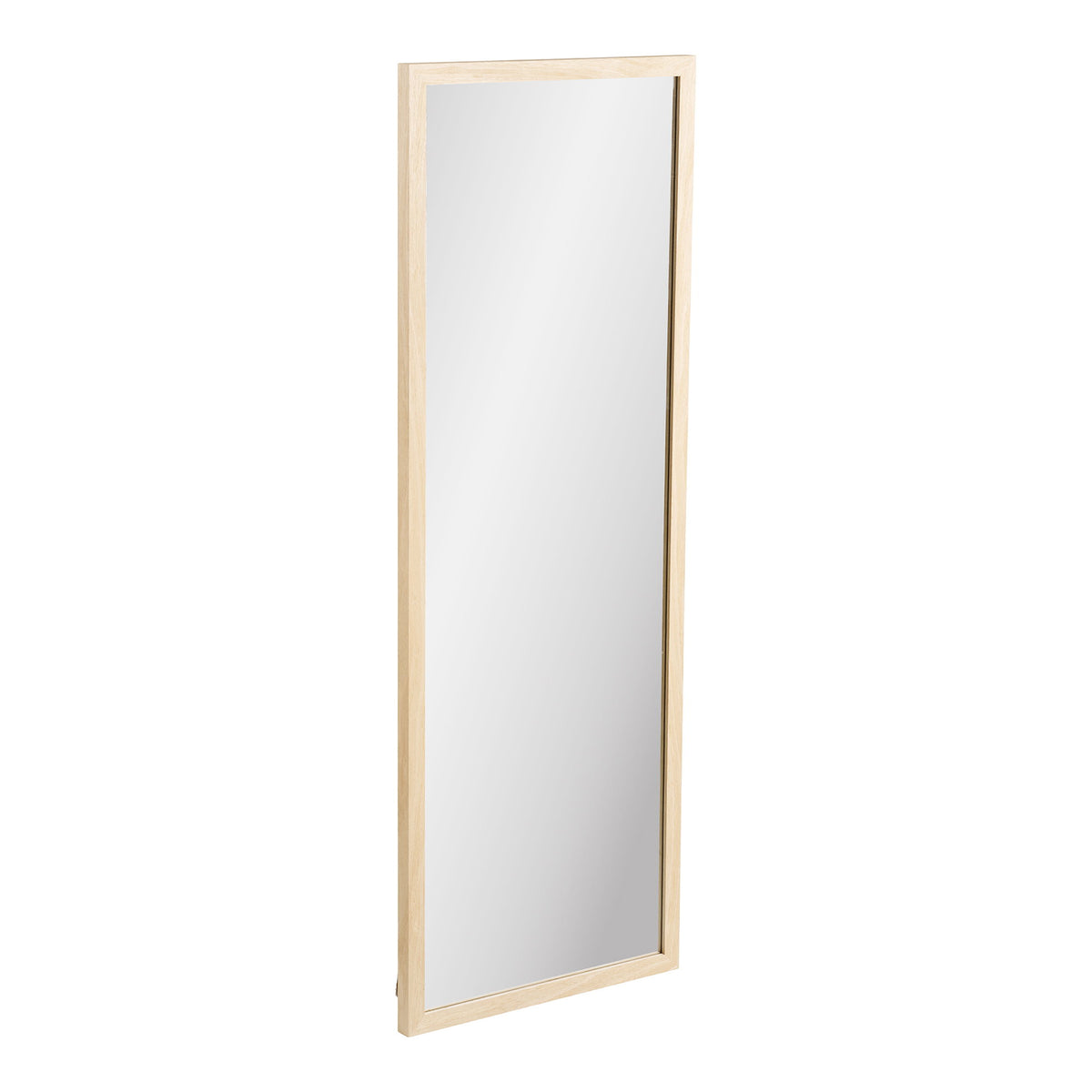 PolsterOase Möbel – Scottsdale Wandspiegel aus Glas, Natur, 45 × 110 cm – Ansicht 2