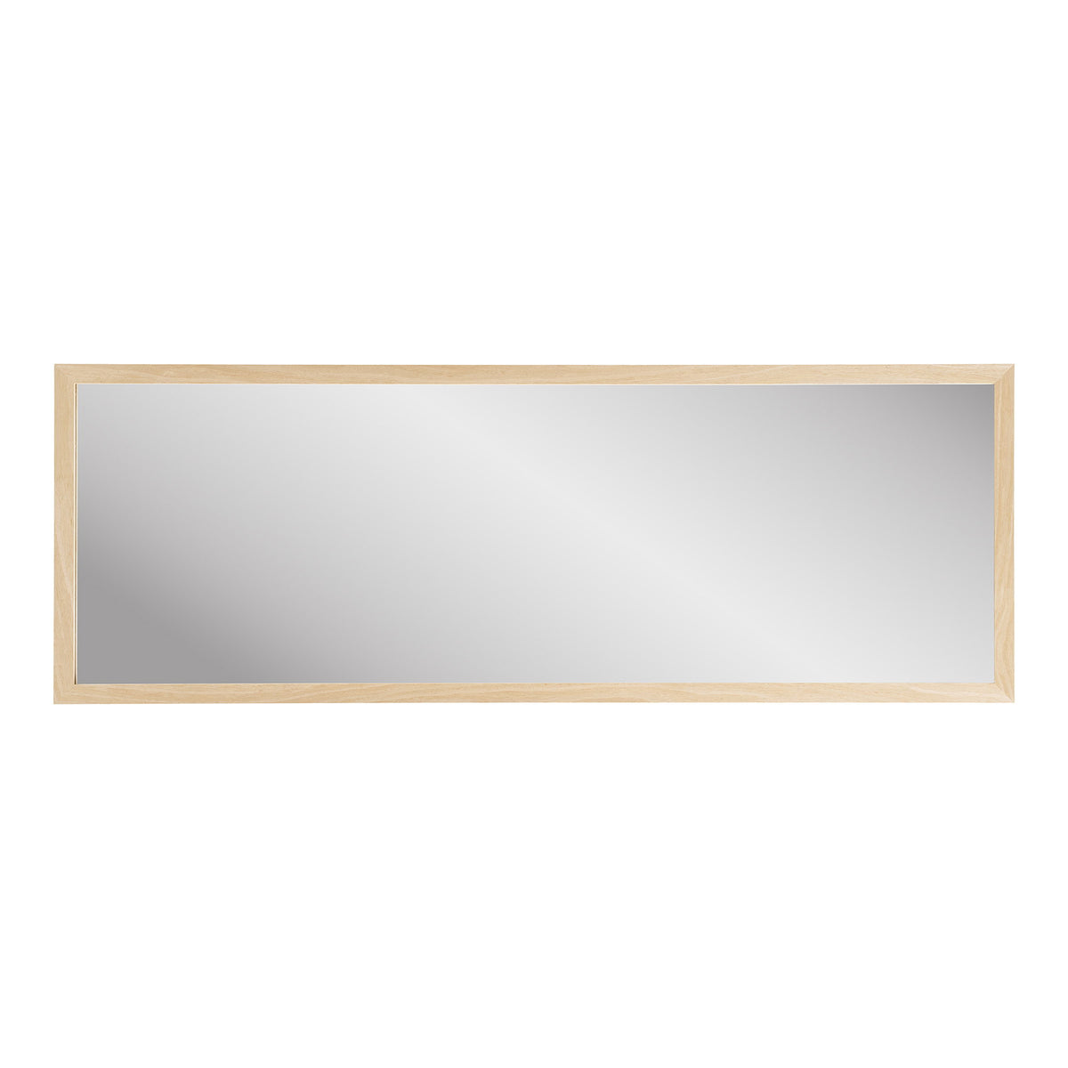 PolsterOase Möbel – Scottsdale Wandspiegel aus Glas, Natur, 45 × 110 cm – Ansicht 3