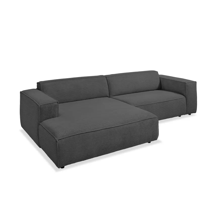 Big Sofa Ecke in Breitcord, 312cm Breit | PolsterOase