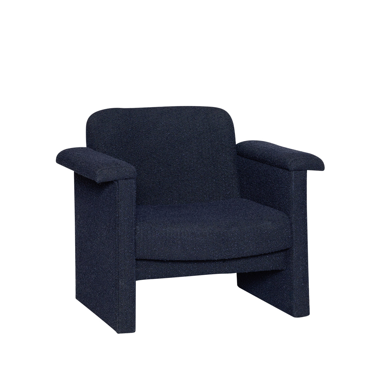 PolsterOase Möbel – Softy Lounge Sessel Dunkelblau (2er Set) – Ansicht 5