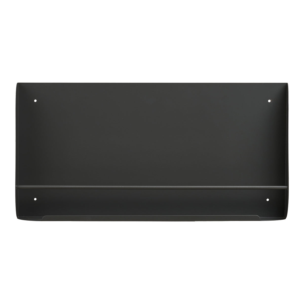 PolsterOase Möbel – Volterra Wandregal aus Metall, Dunkelgrau, 60 × 7 × 30 cm – Ansicht 3