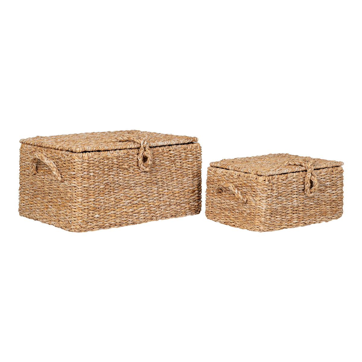 Bogra Aufbewahrungskörbe, Natur, 2er-Set