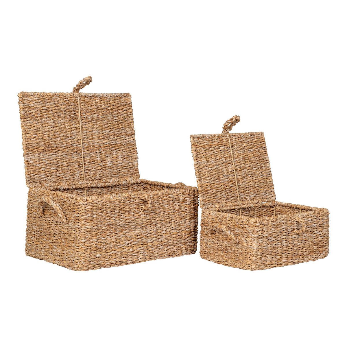 Bogra Aufbewahrungskörbe, Natur, 2er-Set