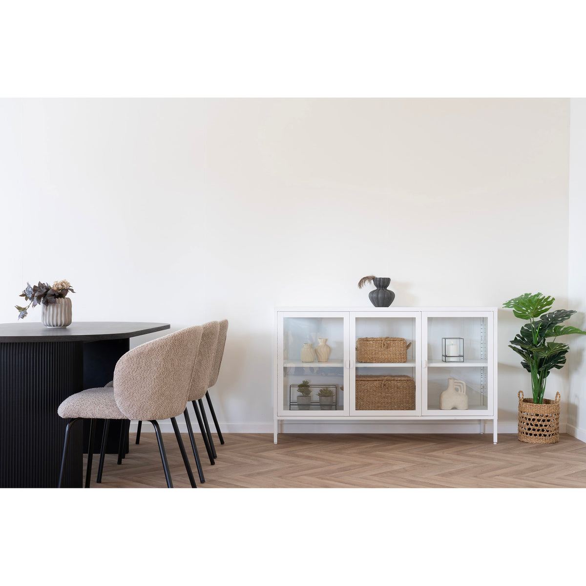 Bogra Aufbewahrungskörbe, Natur, 2er-Set