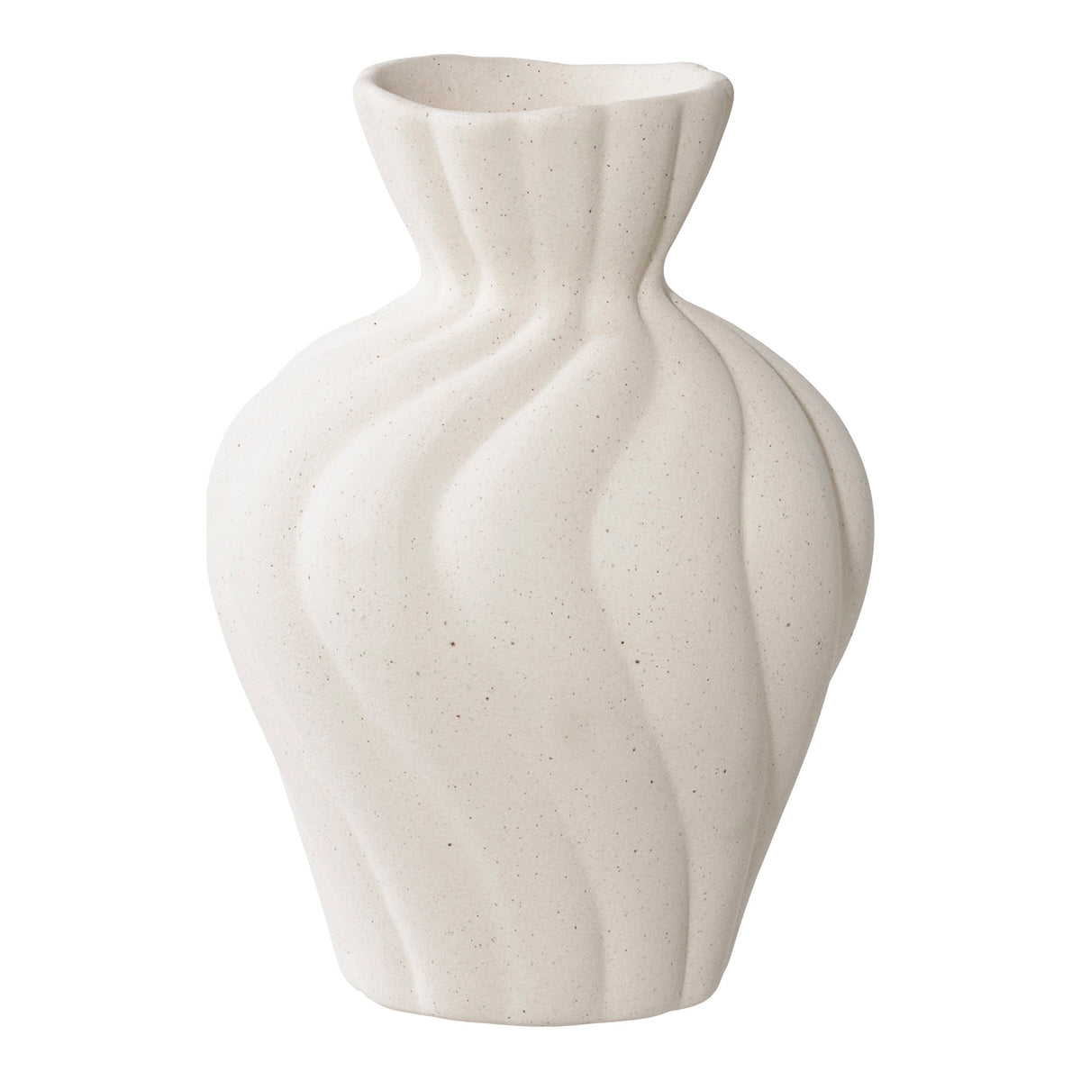 Vase Veronica – Keramik, weiß, 2er-Set