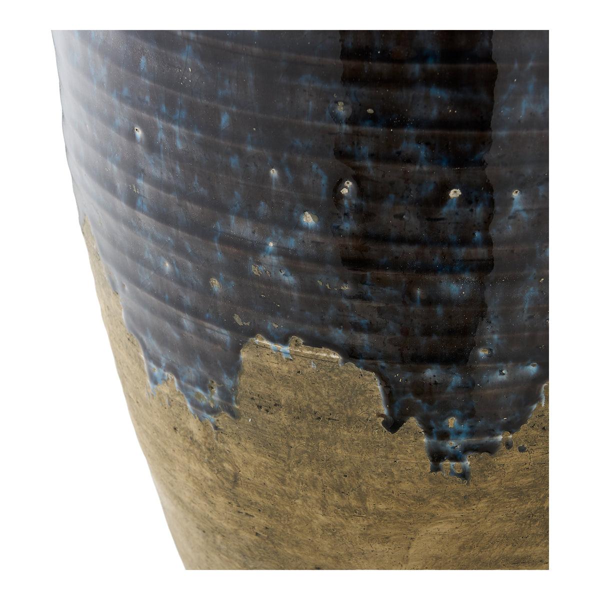 Vase, Dunkelblau