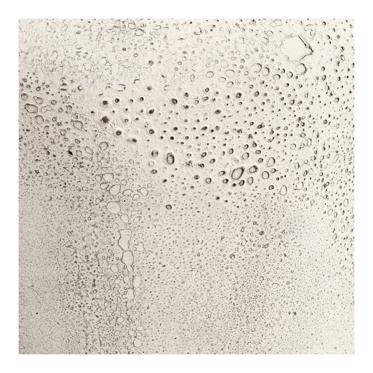 PolsterOase Möbel – Hou Dekotopf aus Metall, Antikbeige, Ø 24 × H 78, 5 cm – Ansicht 3