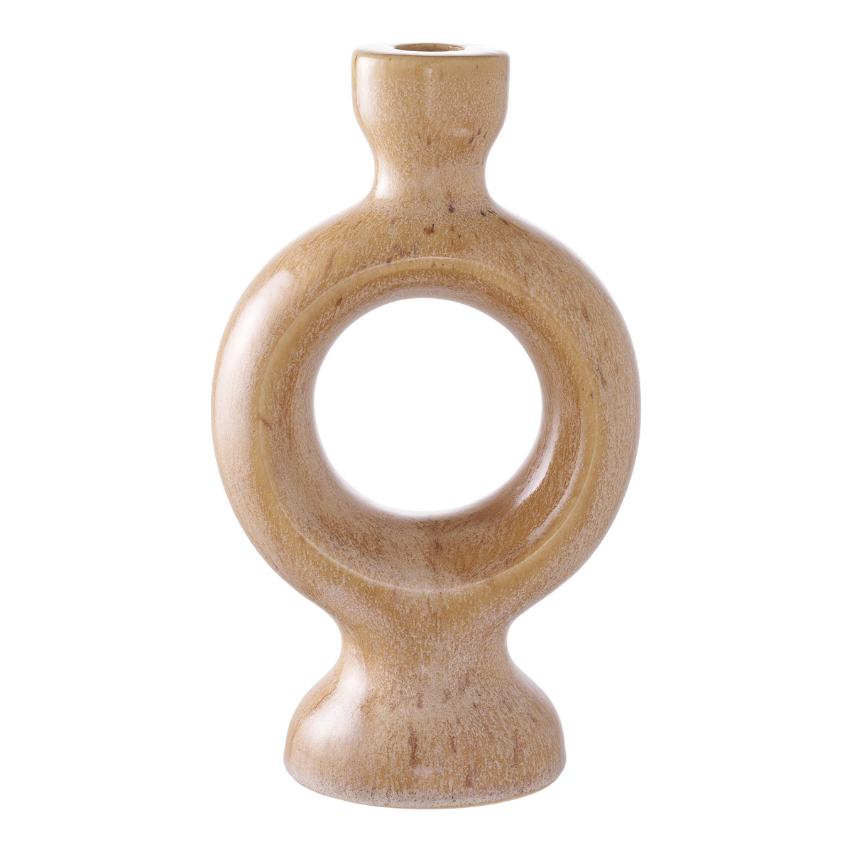 PolsterOase Möbel – Pienza Hocker aus Teakholz, Natur, 45 cm