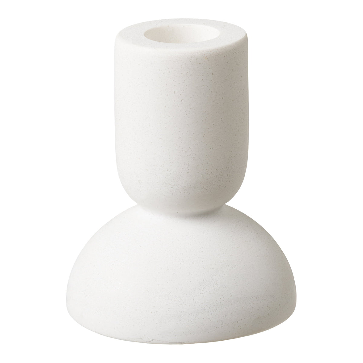PolsterOase Möbel – Kerzenhalter aus Kalkstein, 2er, Set, Weiß/Natur – Ansicht 3