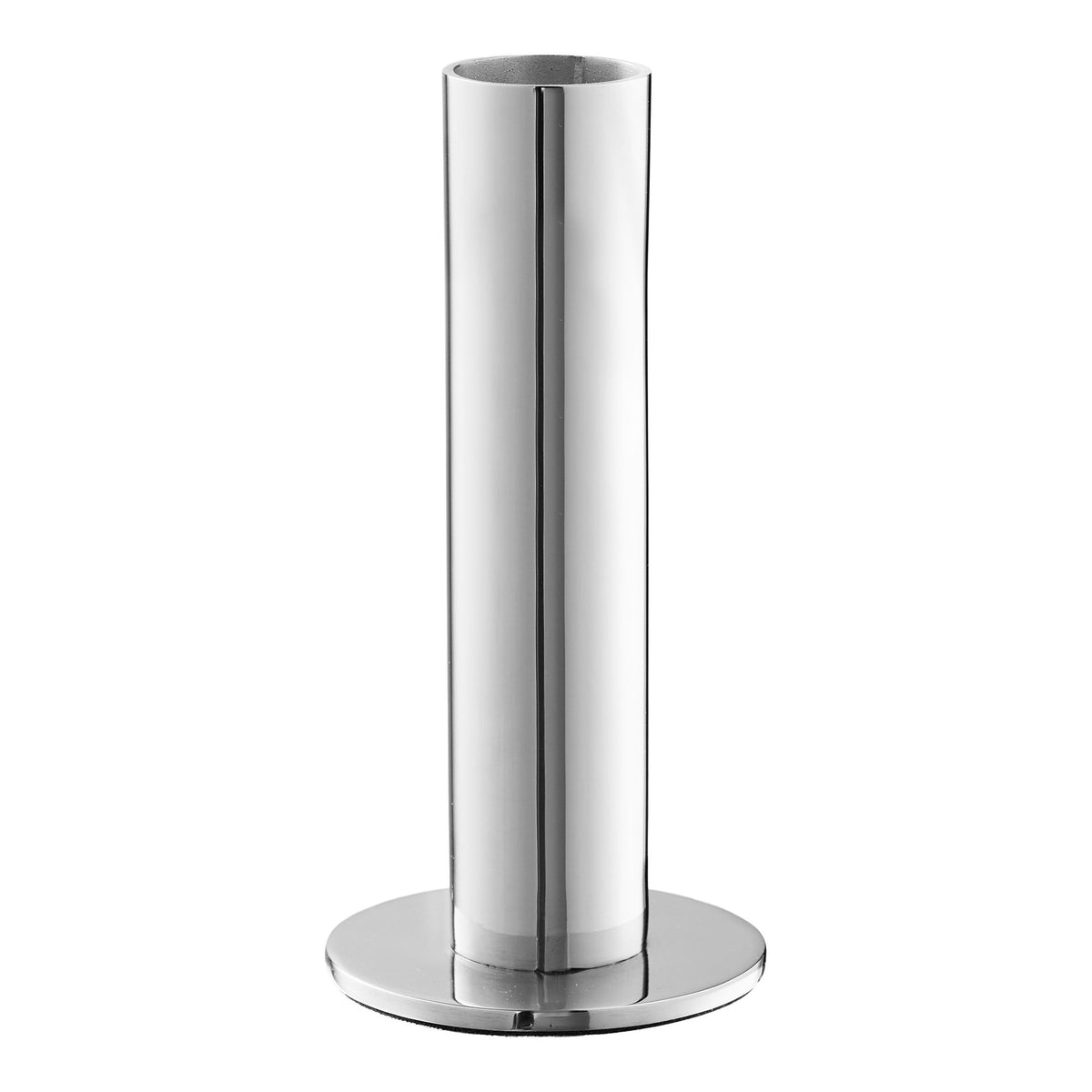Kerzenhalter aus Edelstahl, 3er Set, Silber