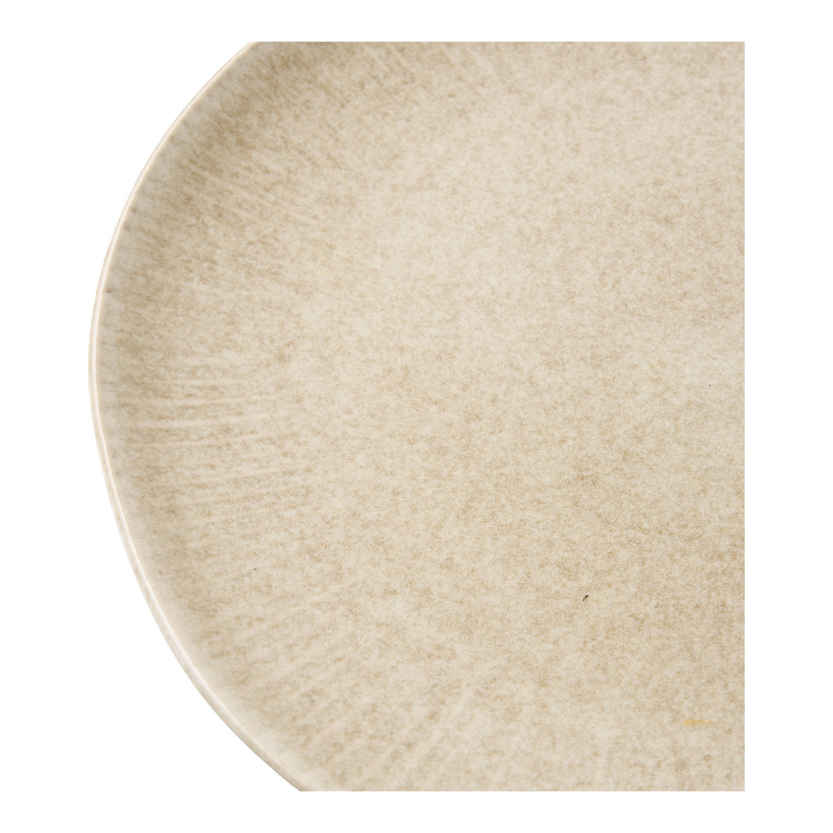 PolsterOase Möbel – Viola Lunchteller aus Keramik, 4er, Set, Beige, Ø 21 cm – Ansicht 3