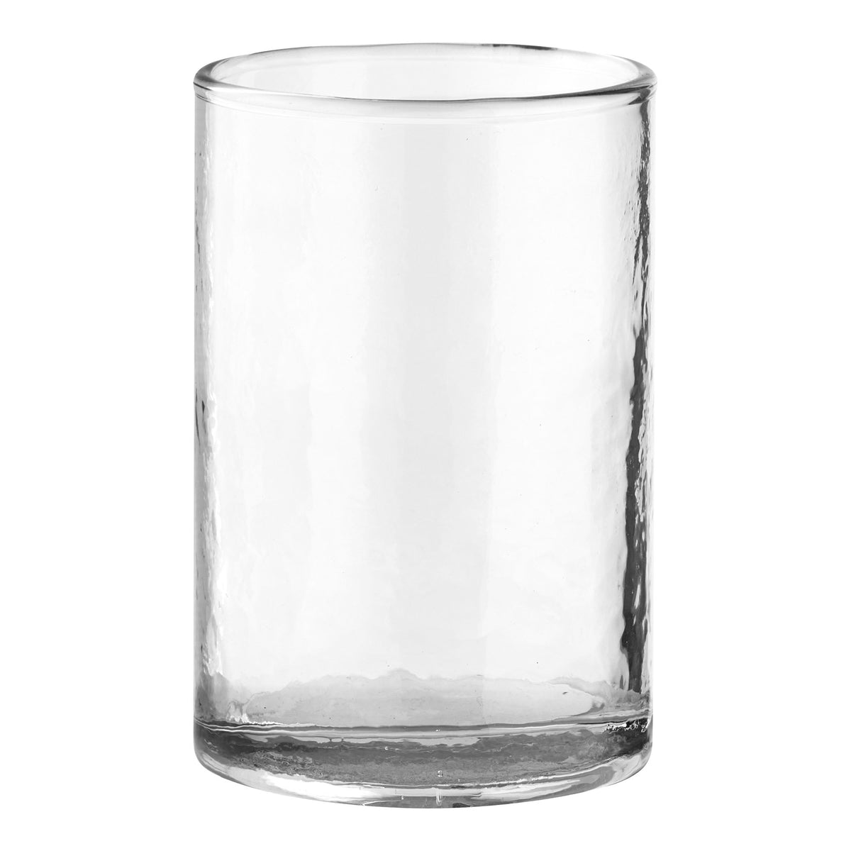 PolsterOase Möbel – Nalanda Trinkgläser aus gehämmertem Glas, 4er, Set, Klar