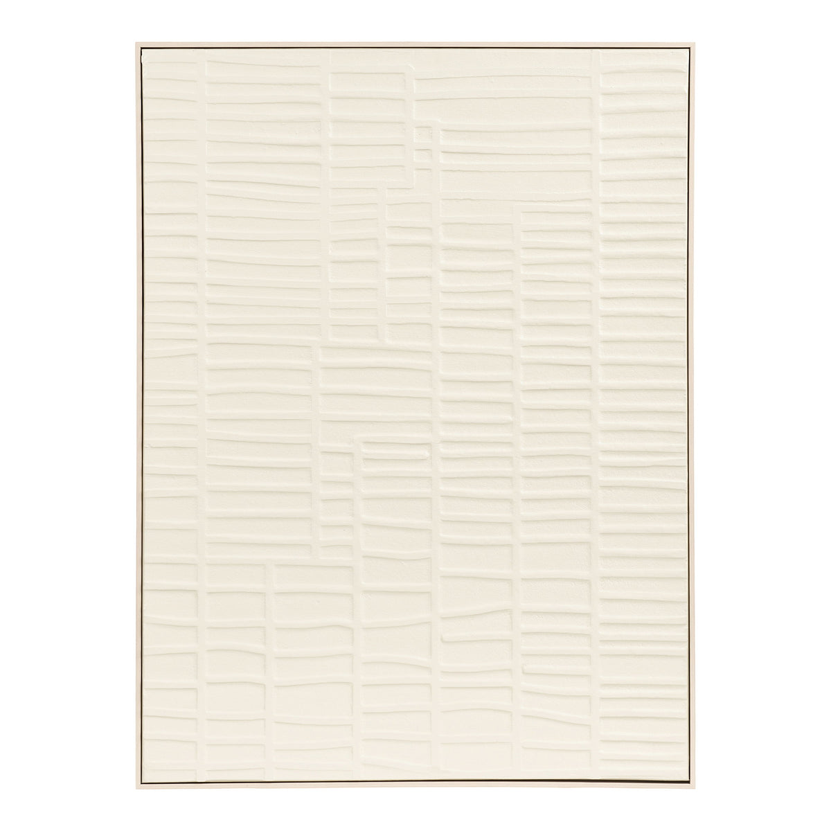 Ena Relief-Wanddekoration, Beige