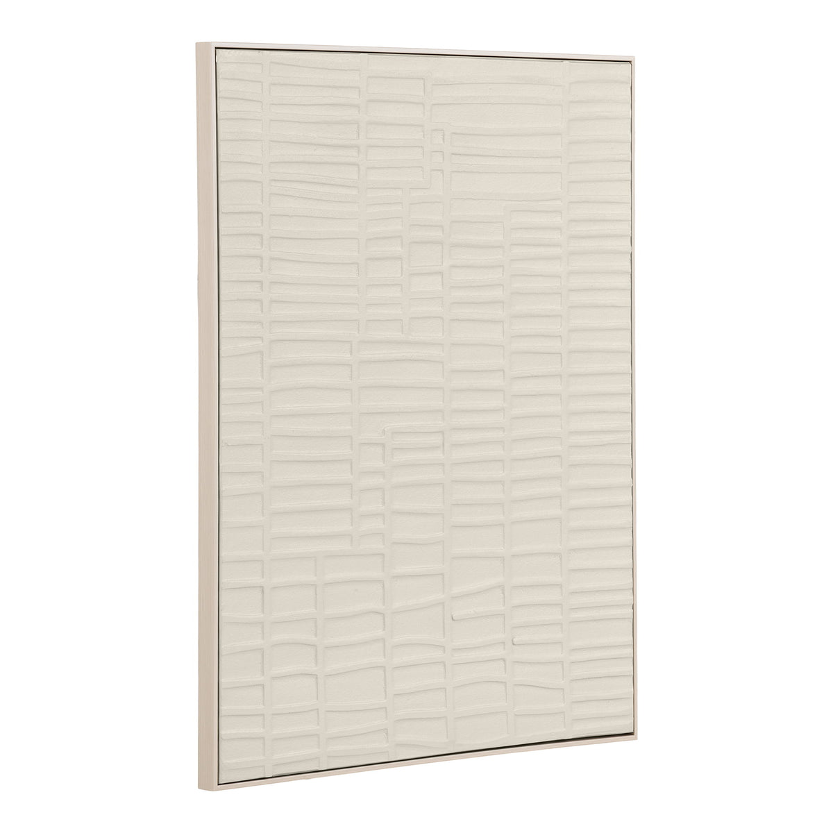 Ena Relief-Wanddekoration, Beige