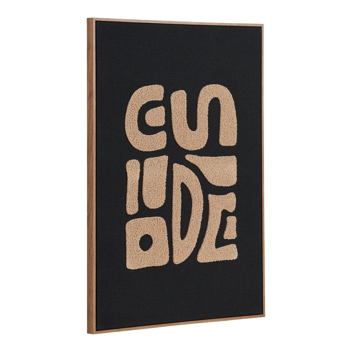 Tine Wanddekoration, Beige/Schwarz