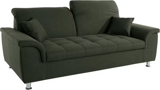 Sofa Franz in Grün, 210 cm Breite