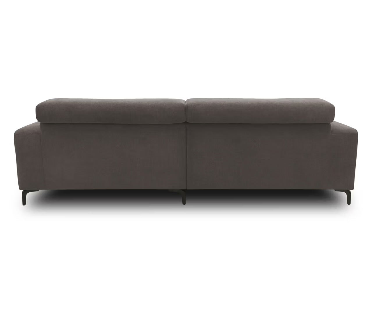 Ecksofa + Hocker in Webstoff, 248cm Breite | PolsterOase