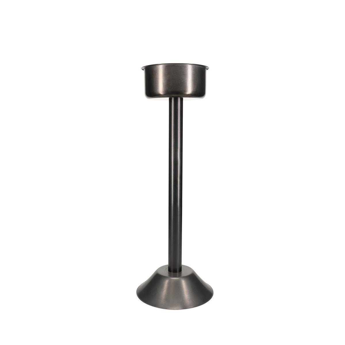 bonbistro Champagner-Kühlerständer 19,5 x H 62,5 cm antikschwarz Bar – Produktansicht 1