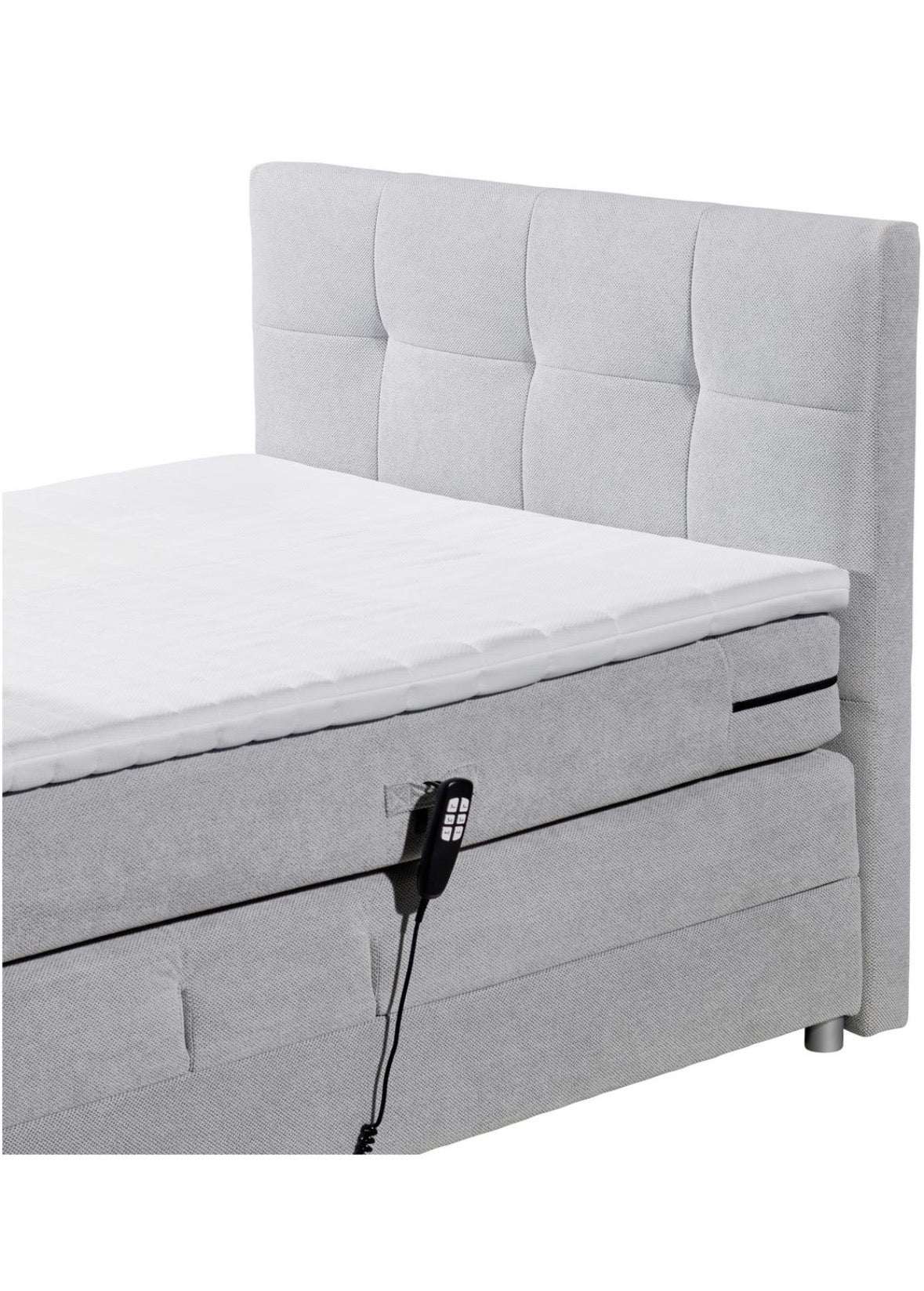 Boxspringbett - 120x200cm mit Motor + Matratze | PolsterOase