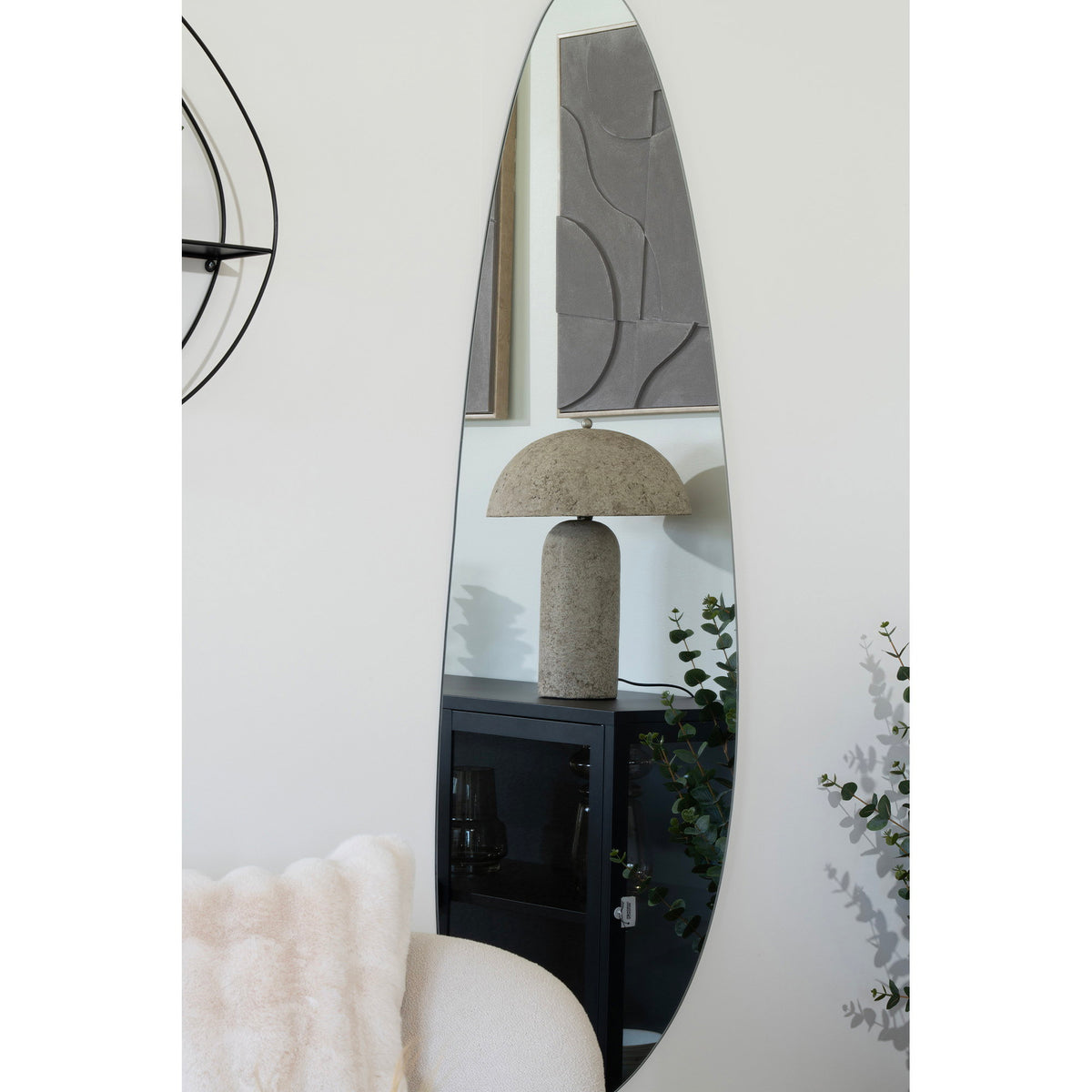 Astley Tischlampe, Steingrau