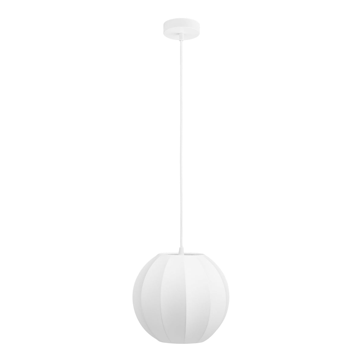 Coventry Pendelleuchte – Weiß, Ø 25 cm, H 22 cm