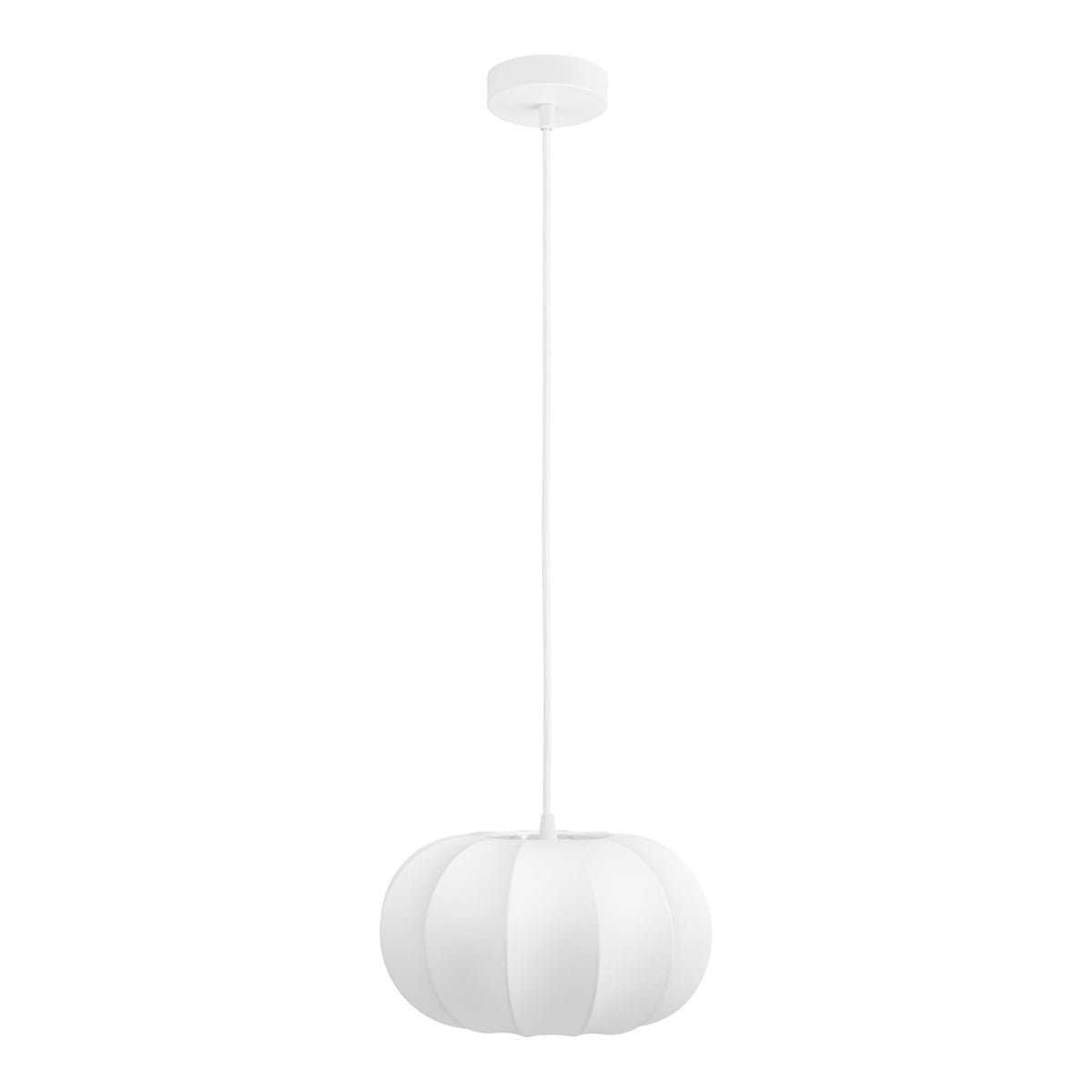 Coventry Pendelleuchte – Weiß, Ø 28 cm