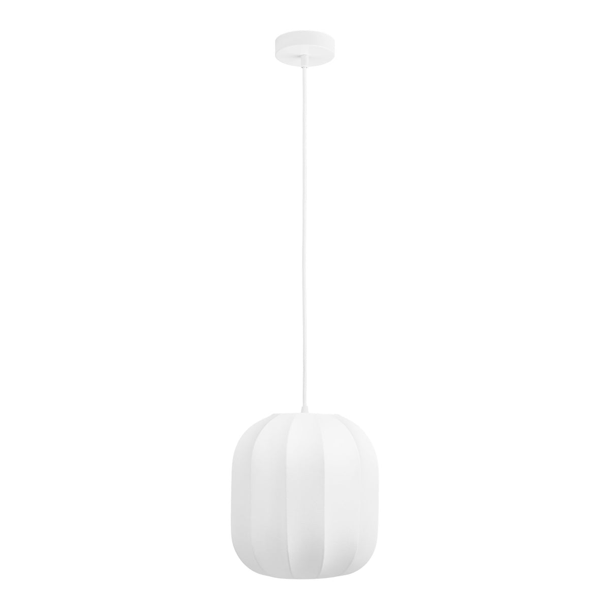 Coventry Pendelleuchte – Weiß, Ø 25 cm, H 26 cm
