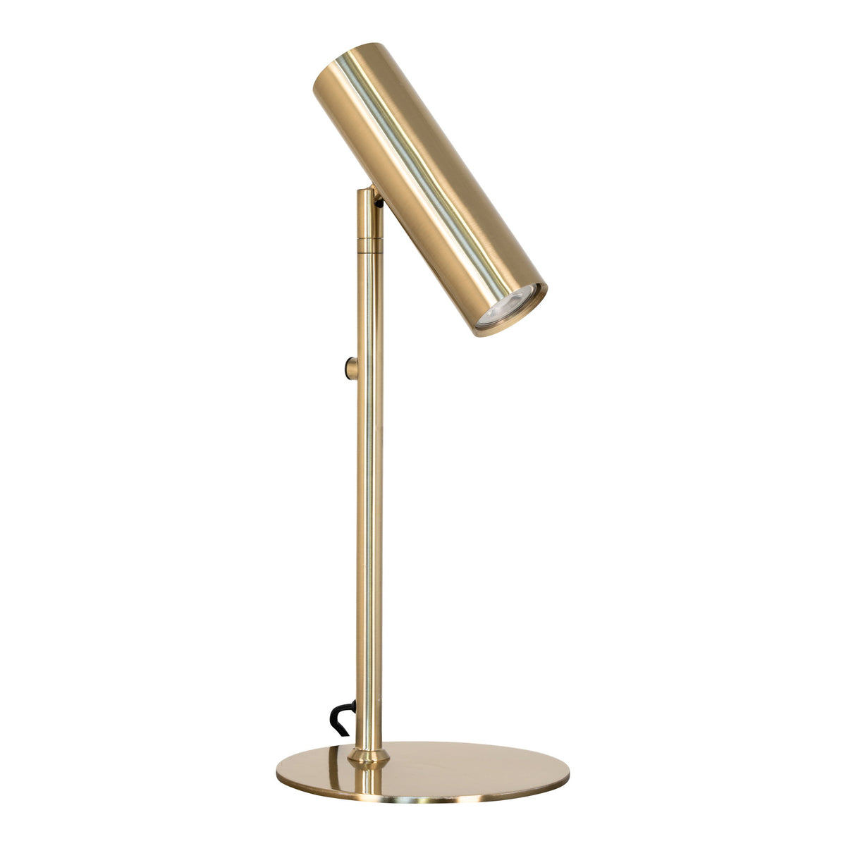 Paris Tischlampe – Stahl in Messingoptik, 47 cm