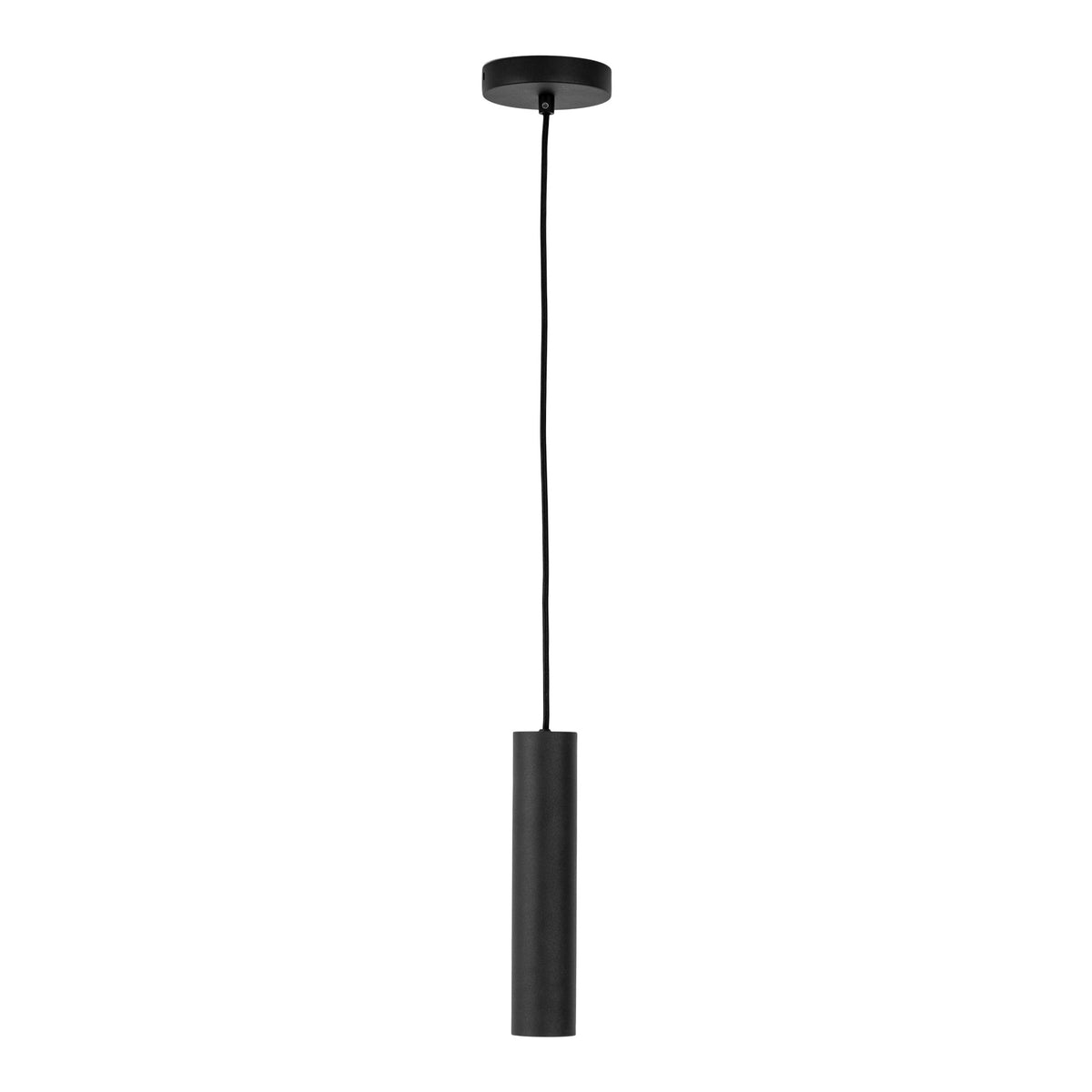Paris Pendelleuchte – Metall, schwarz, Ø 6 cm