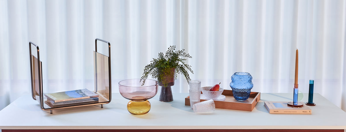 Show Vase, Rosa/Bernstein