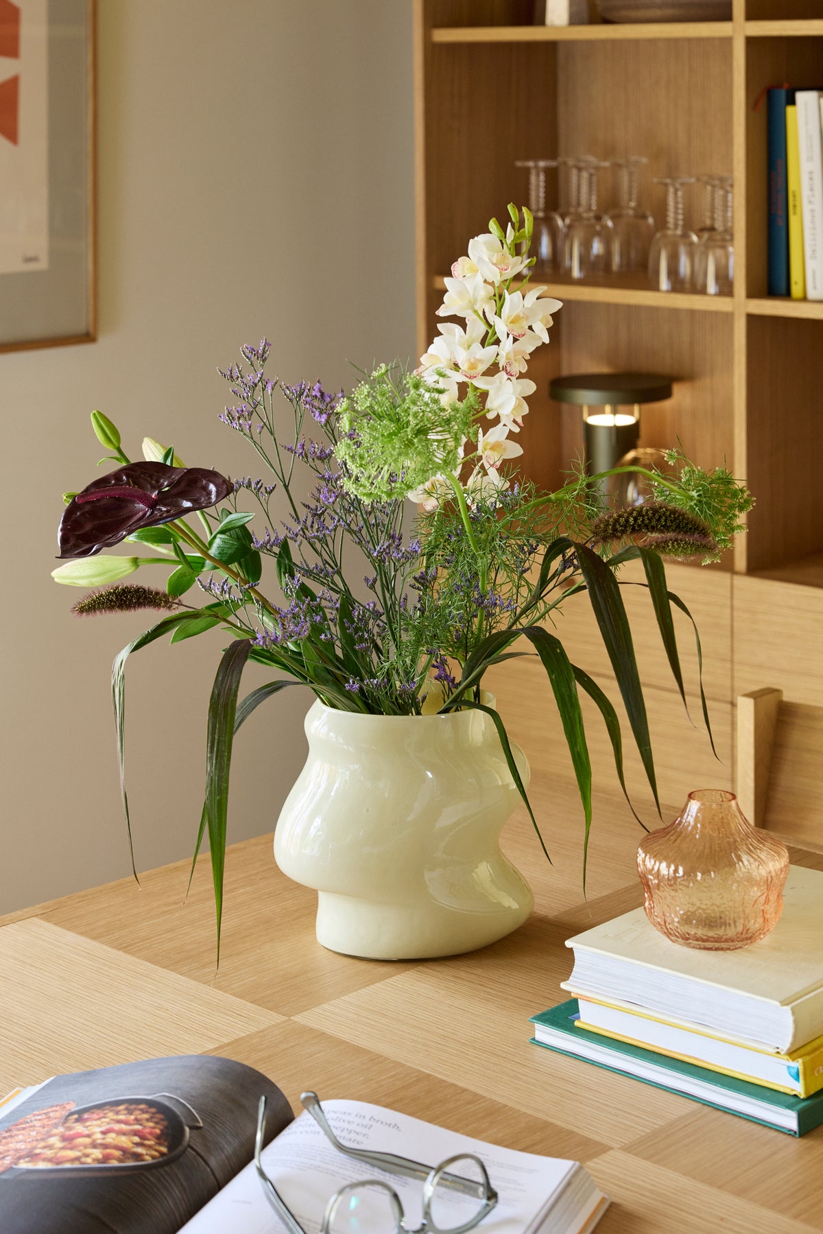 Lote Vase, Sandfarben