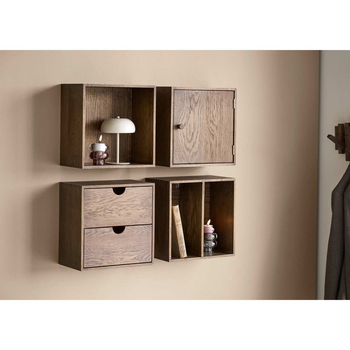 PolsterOase Möbel – Margate Akku Tischlampe aus Metall, Beige, Ø 13 cm – Ansicht 8