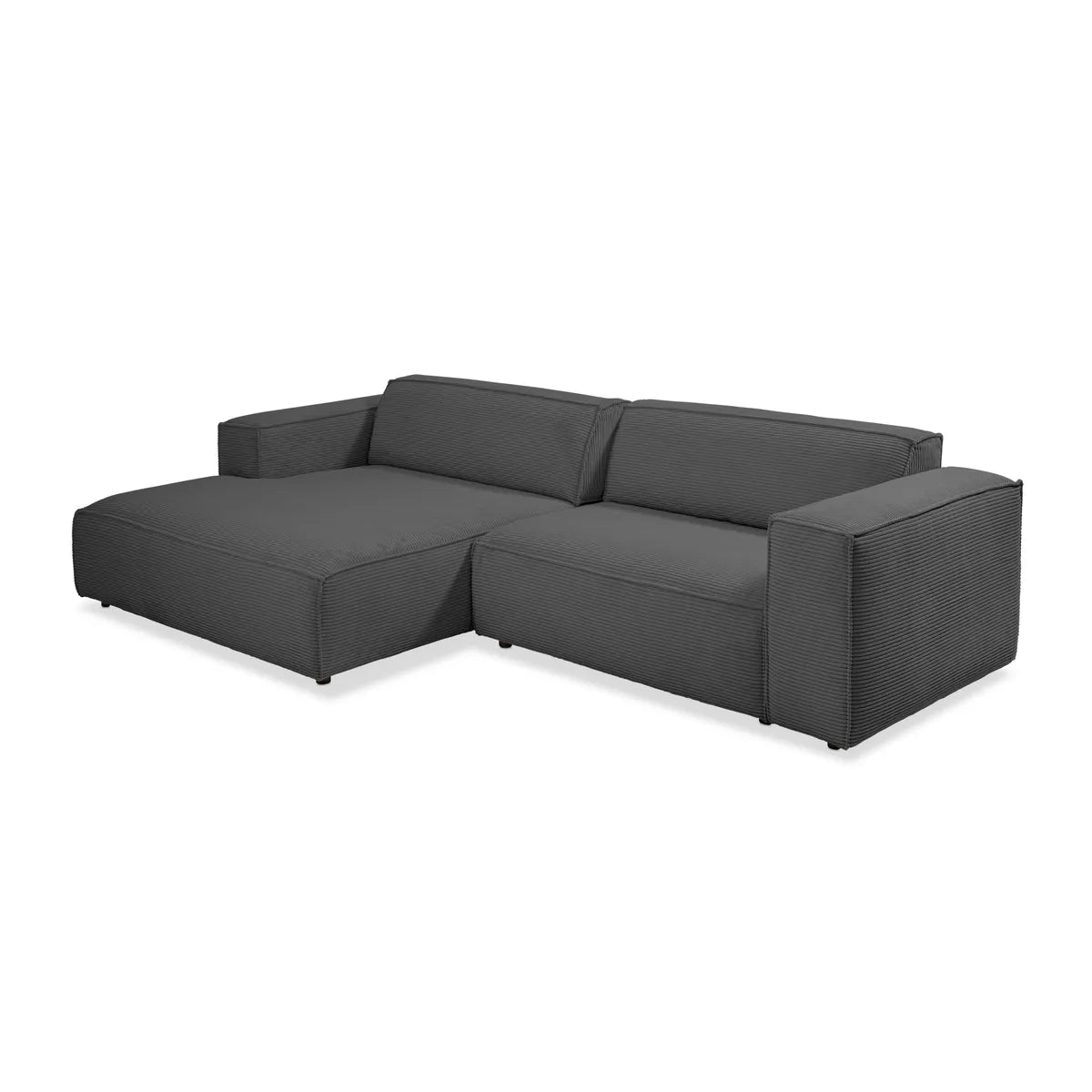 Big Sofa Ecke in Breitcord, 312cm Breit | PolsterOase