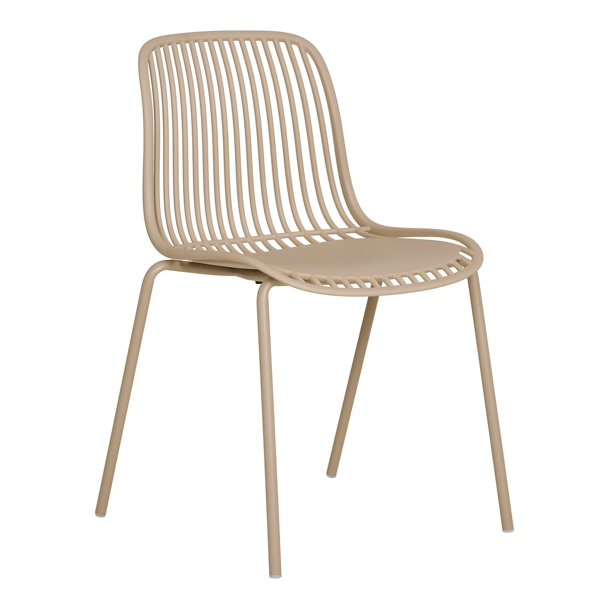 Branson Esszimmerstühle, Sand, 4er-Set