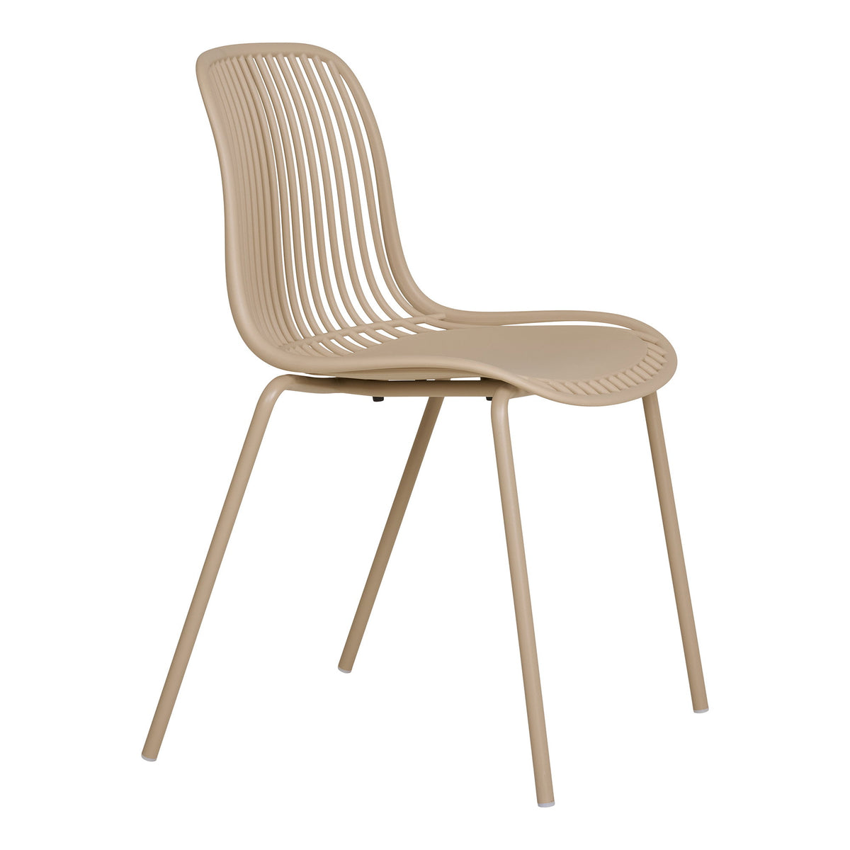 Branson Esszimmerstühle, Sand, 4er-Set