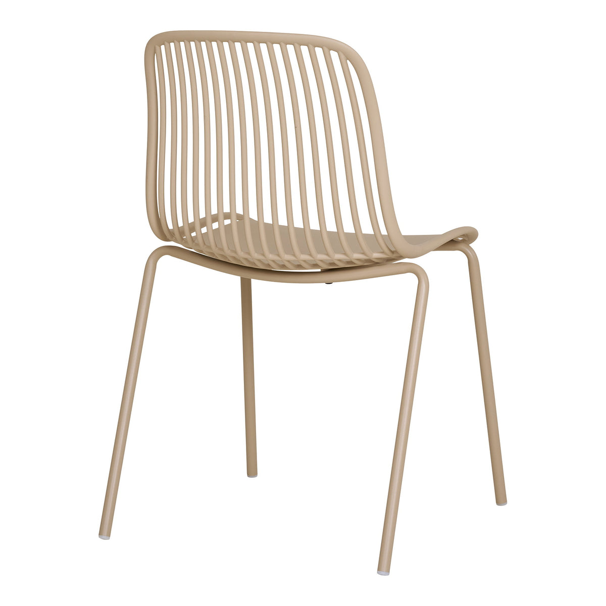 Branson Esszimmerstühle, Sand, 4er-Set