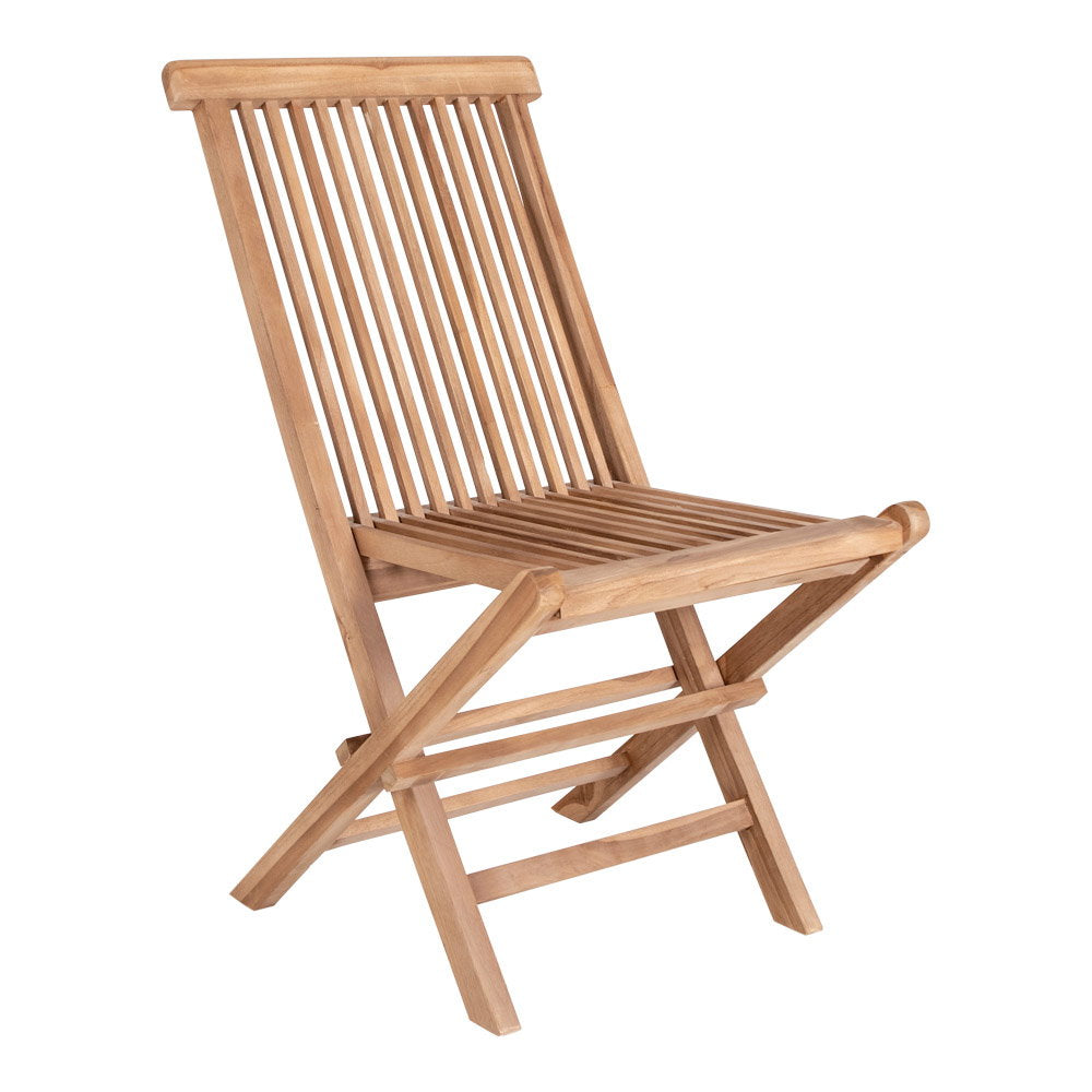 Gartenstuhl Toledo – Teak, natur (2er-Set)