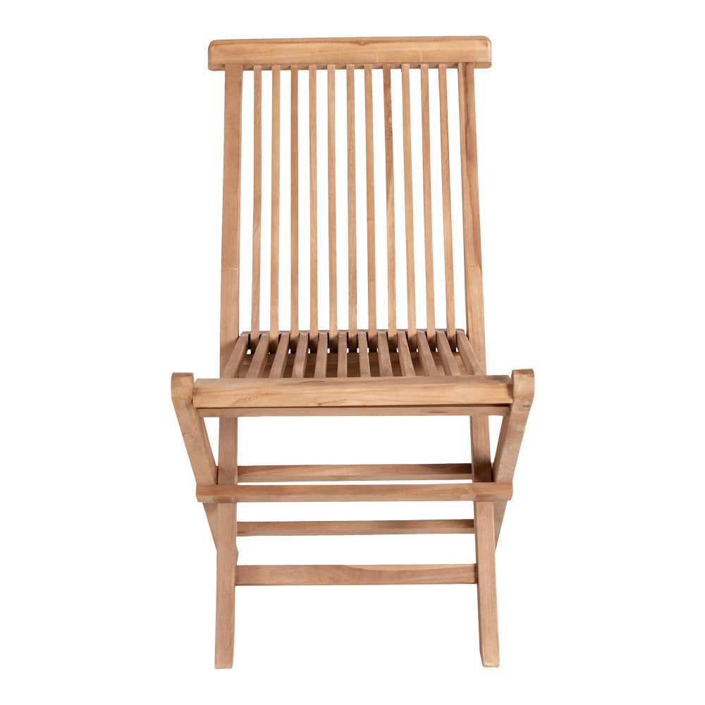 Gartenstuhl Toledo – Teak, natur (2er-Set)