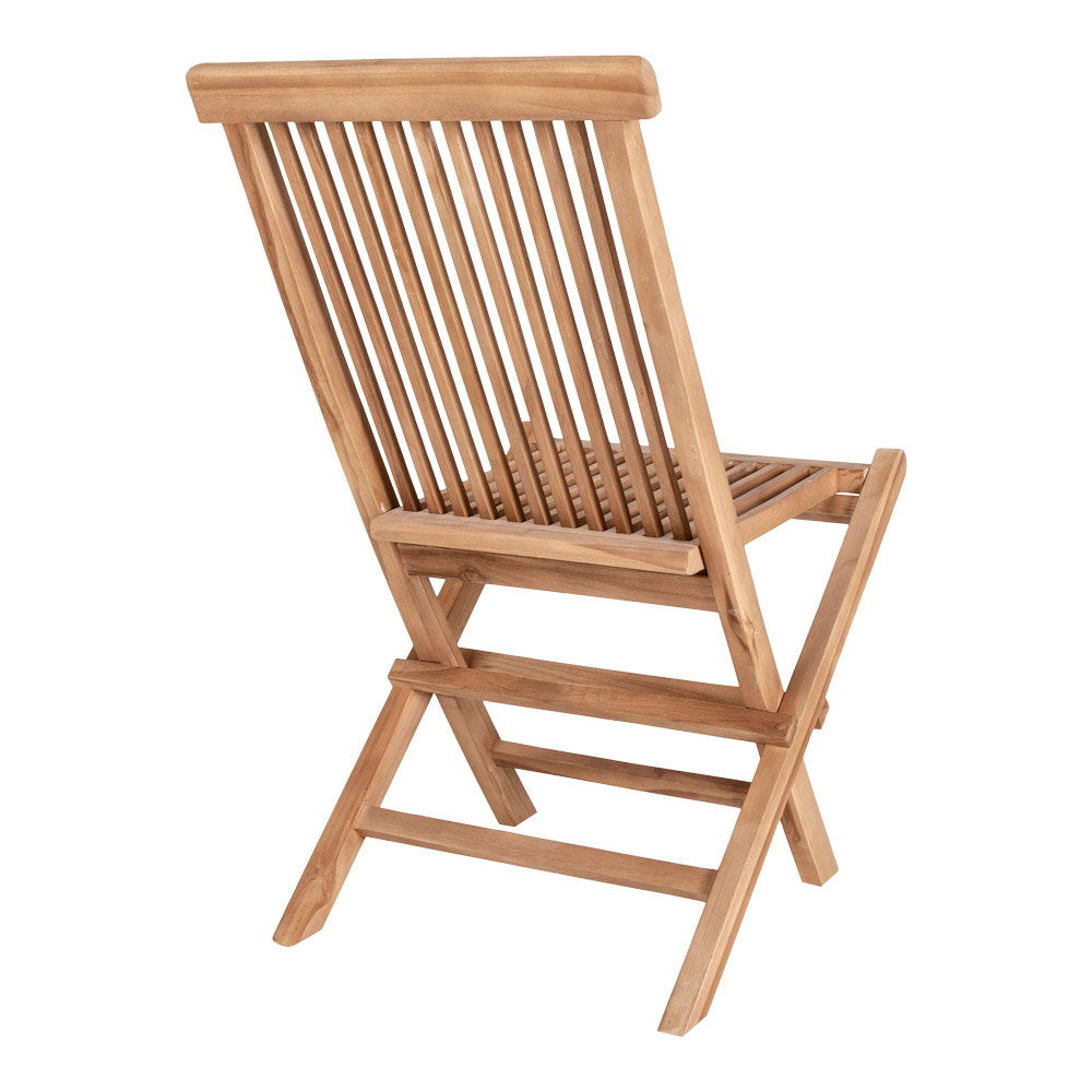 Gartenstuhl Toledo – Teak, natur (2er-Set)