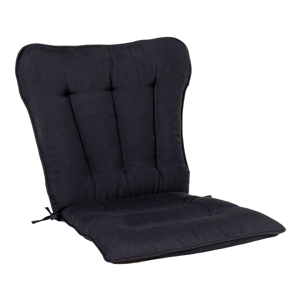 Cleveland Sitzkissen, Schwarz, 4er-Set