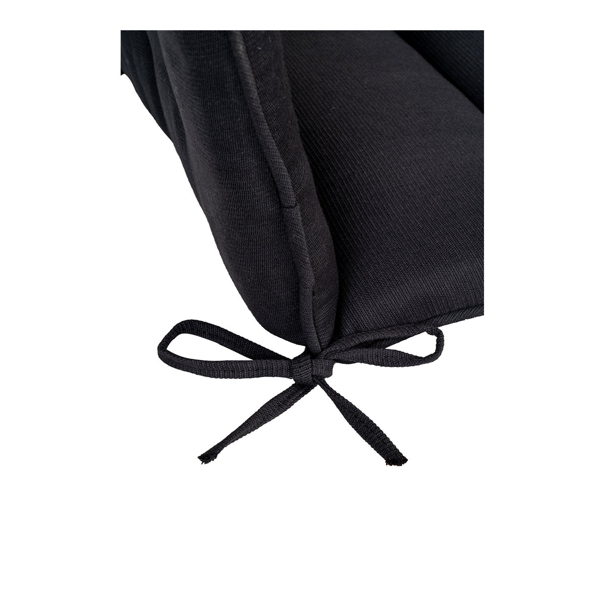 Cleveland Sitzkissen, Schwarz, 4er-Set