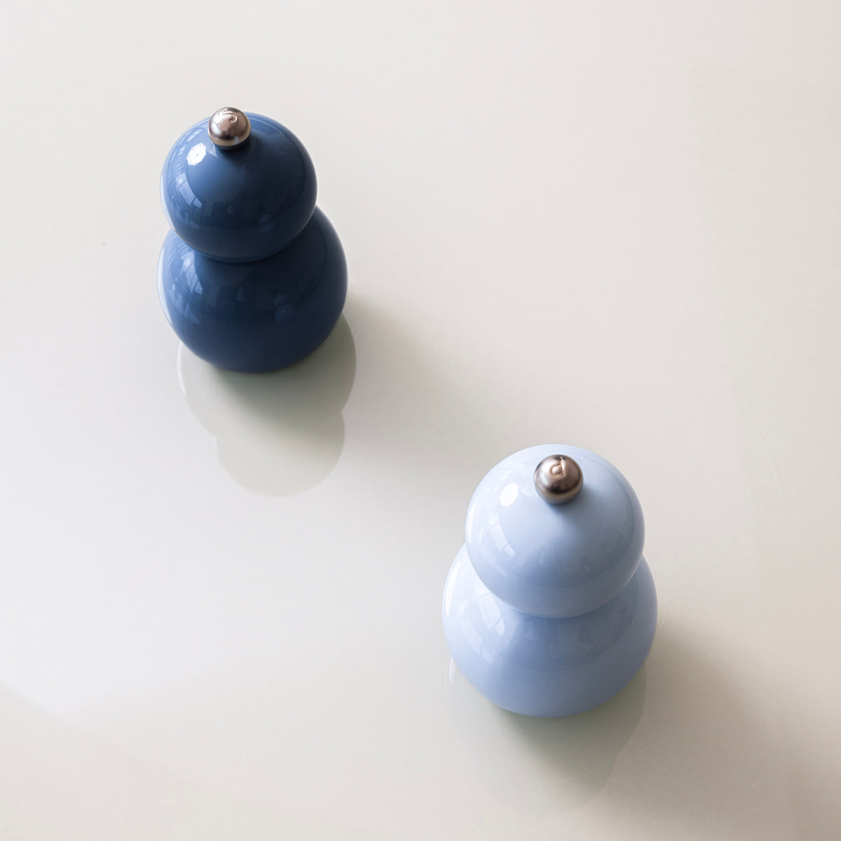 Pfeffer /Salzmühle H12 cm blau Betty, 2er Set