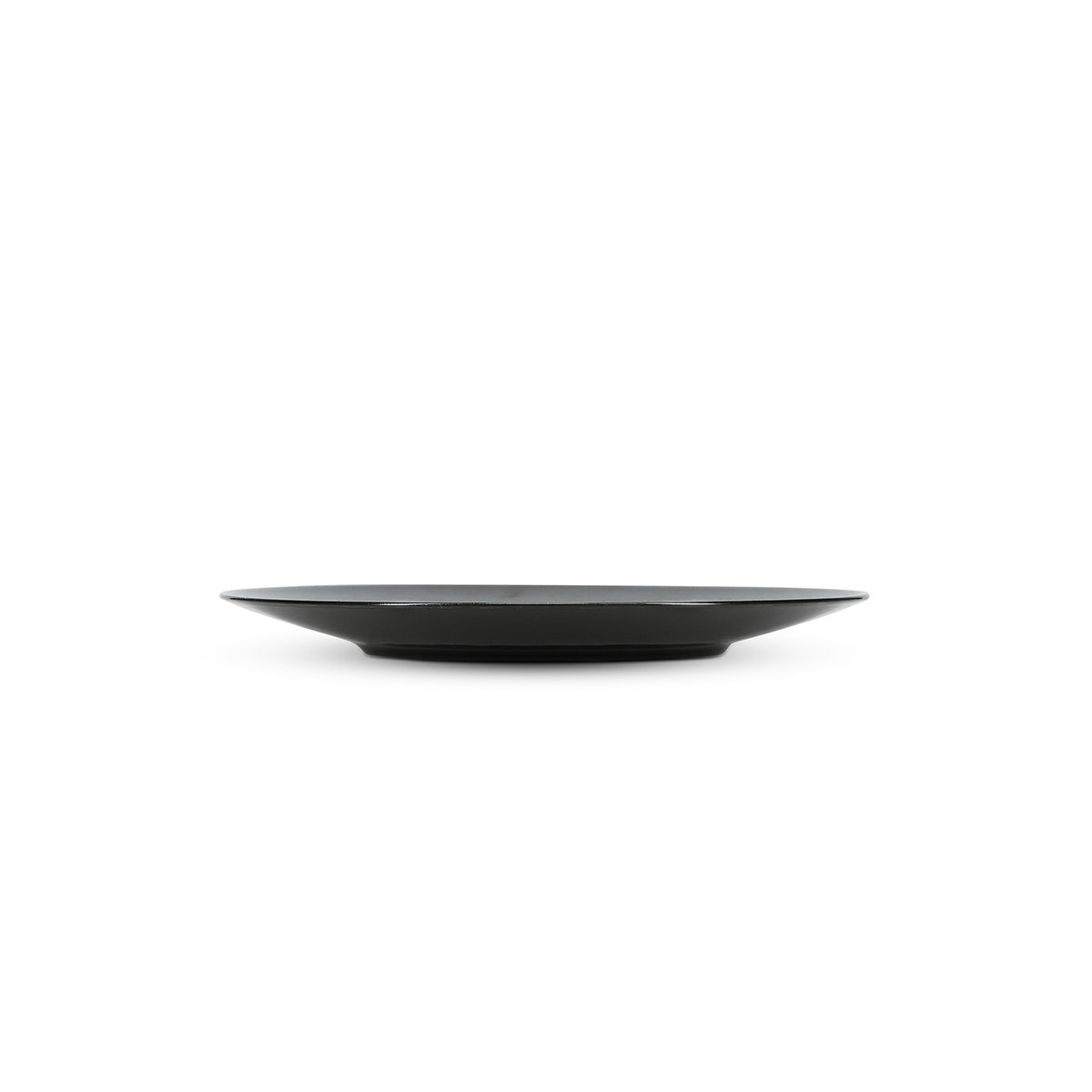 bonbistro Teller 27 cm schwarz Ovio – 6er-Set – Produktansicht 3