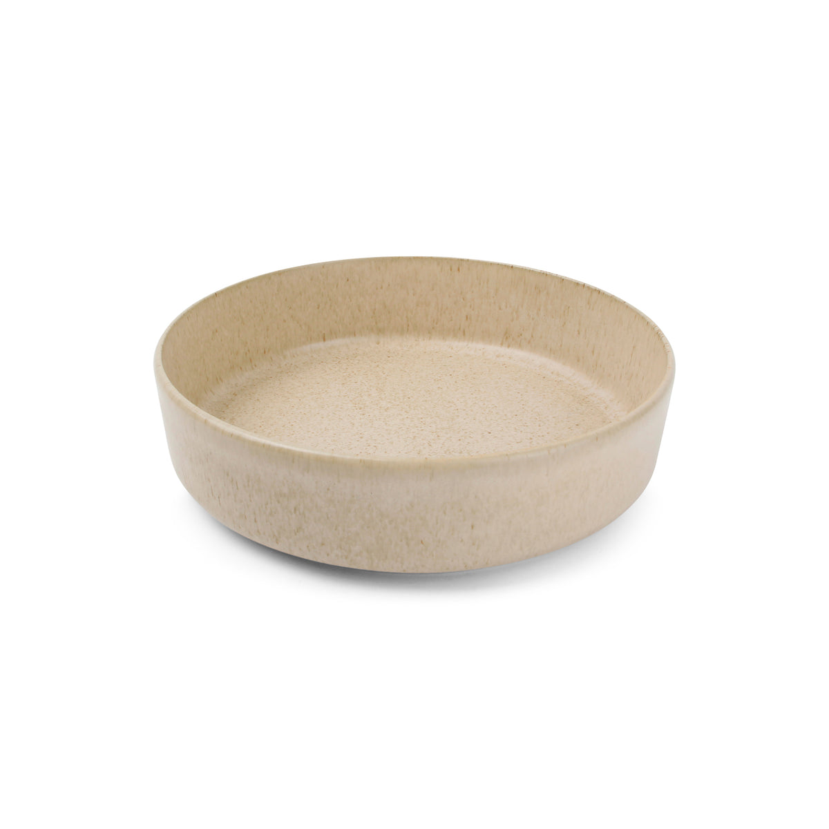 bonbistro Tiefer Teller 19 x H5 cm beige Pila – 3er-Set – Produktansicht 1