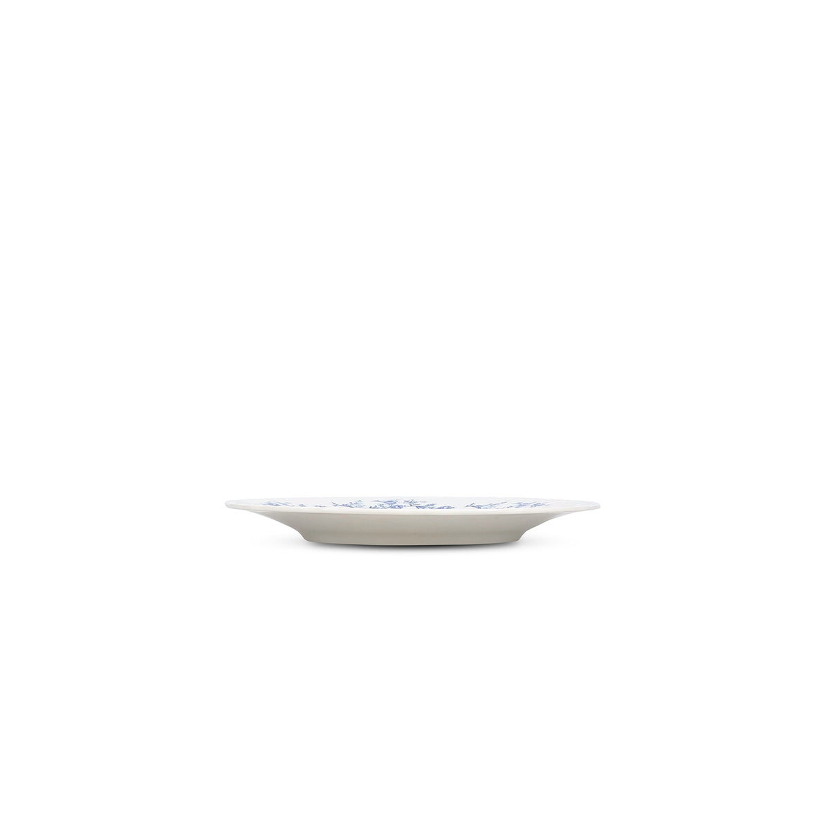 bonbistro Teller 21 cm mit blauem Blumenmuster, Retro – 6er-Set – Produktansicht 2