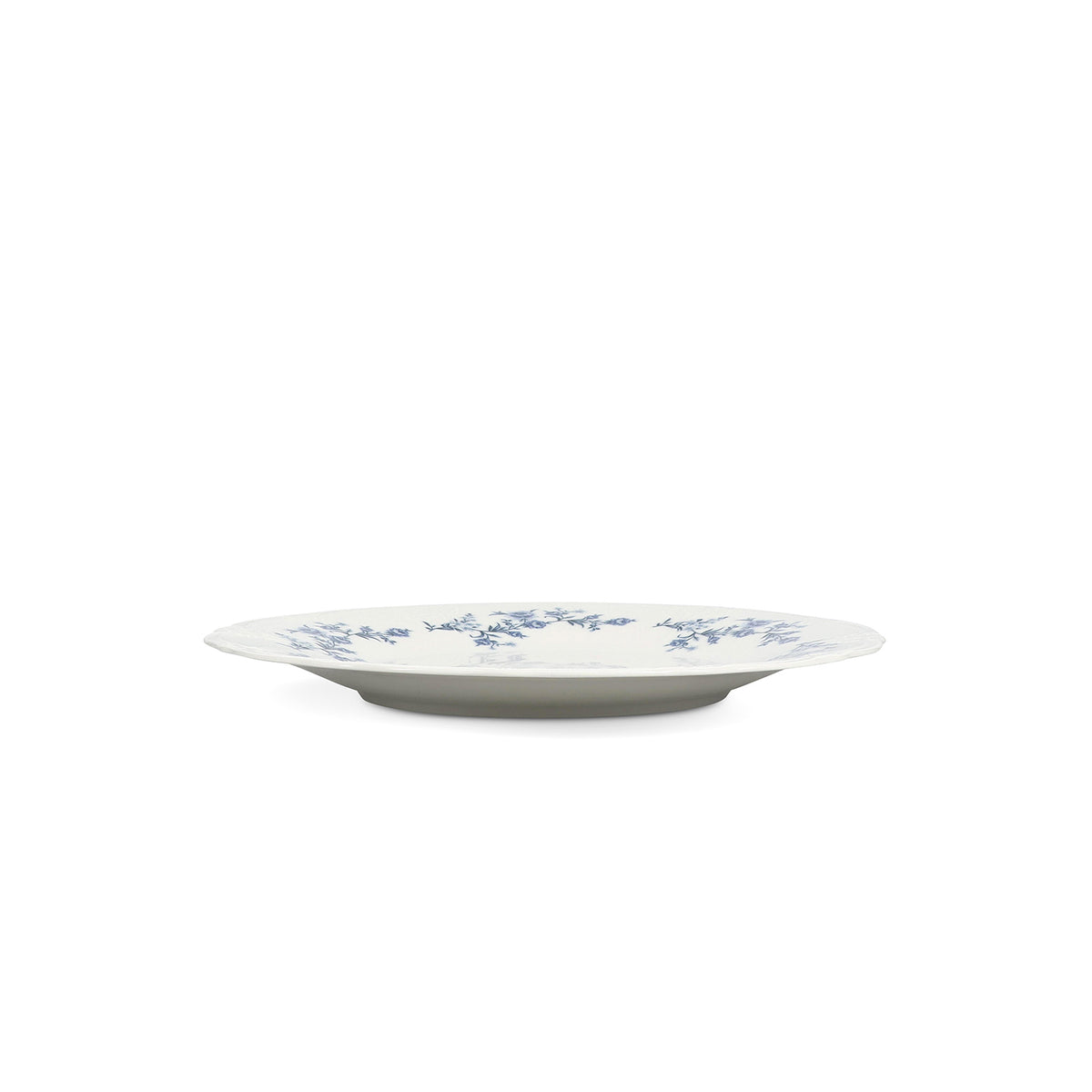 bonbistro Teller 32 cm, blaues Blumenmuster, Retro – 2er-Set – Produktansicht 4