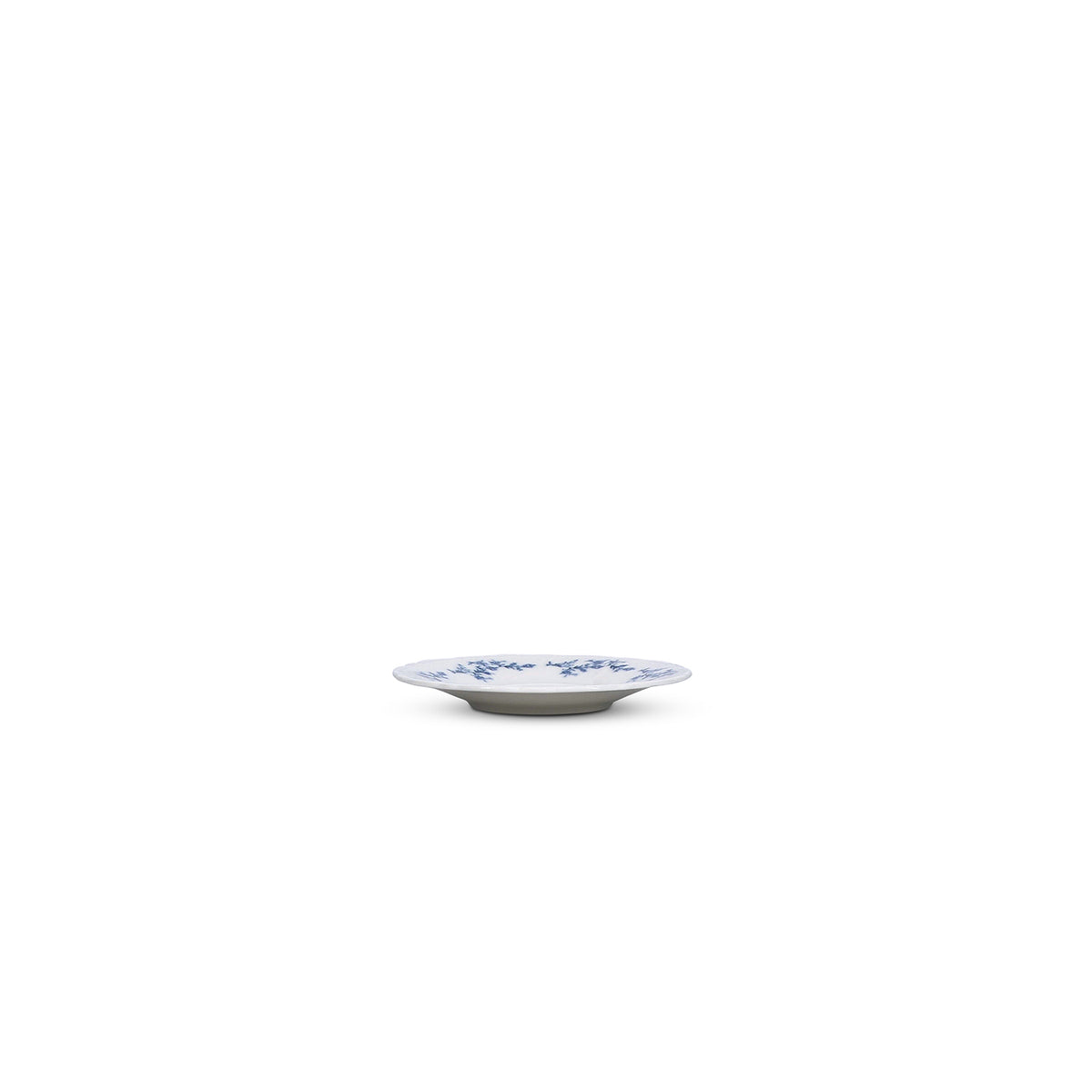 bonbistro Mokka-Untertasse 12 cm, Retro mit blauem Blumenmuster – 6er-Set – Produktansicht 2